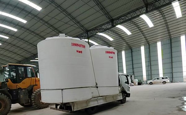 特加厚静宁塑料大桶装车运输交付实录